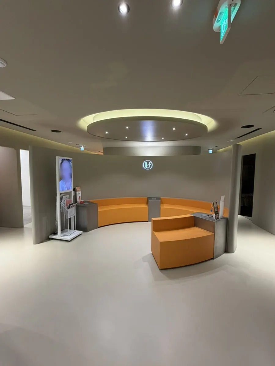 White and neutral-toned interior of the shop