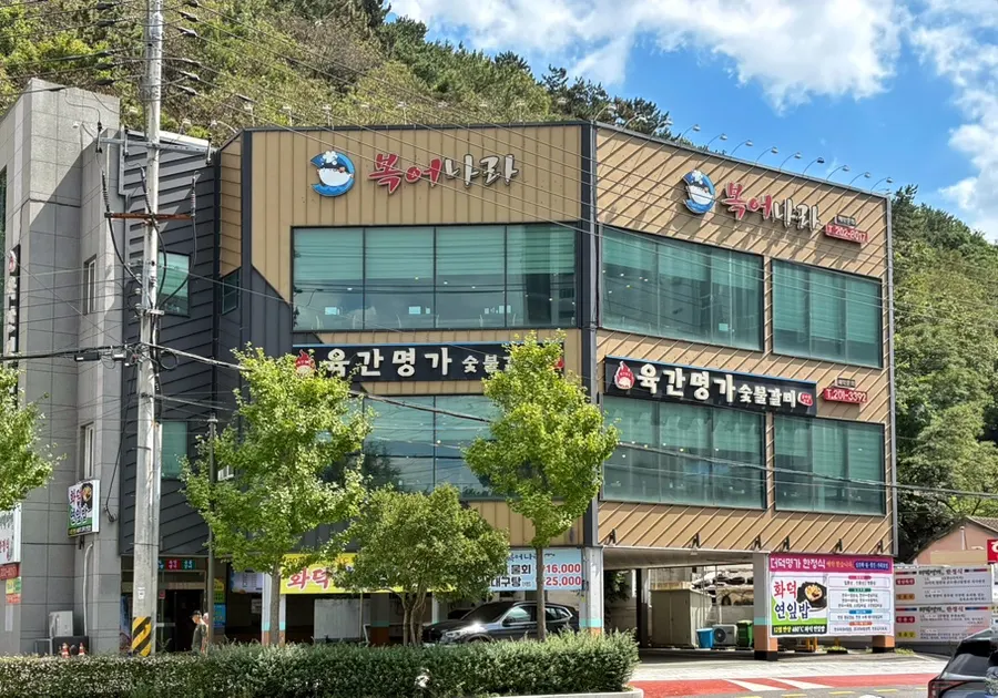 Exterior view of the Yukganmyeongga building