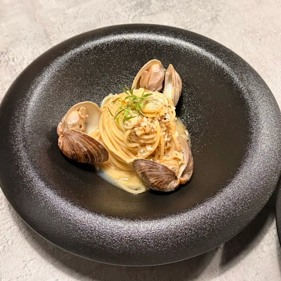 Vongole pasta packed with clams