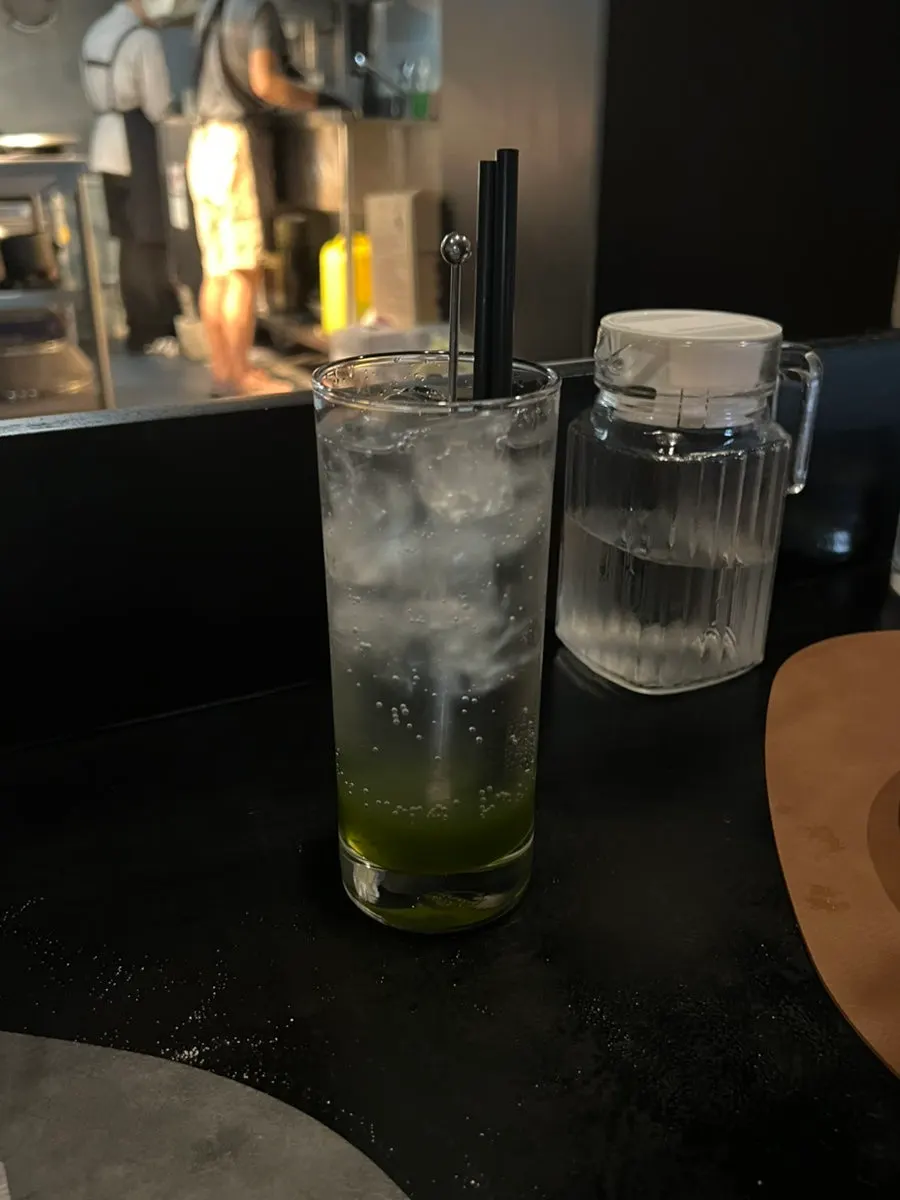 Green grape ade at Hado