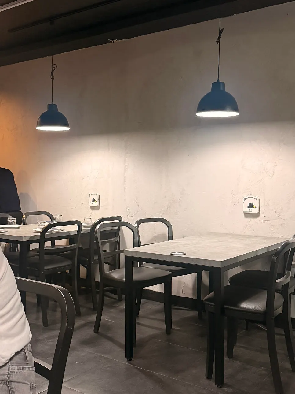 Calm interior atmosphere at Hado