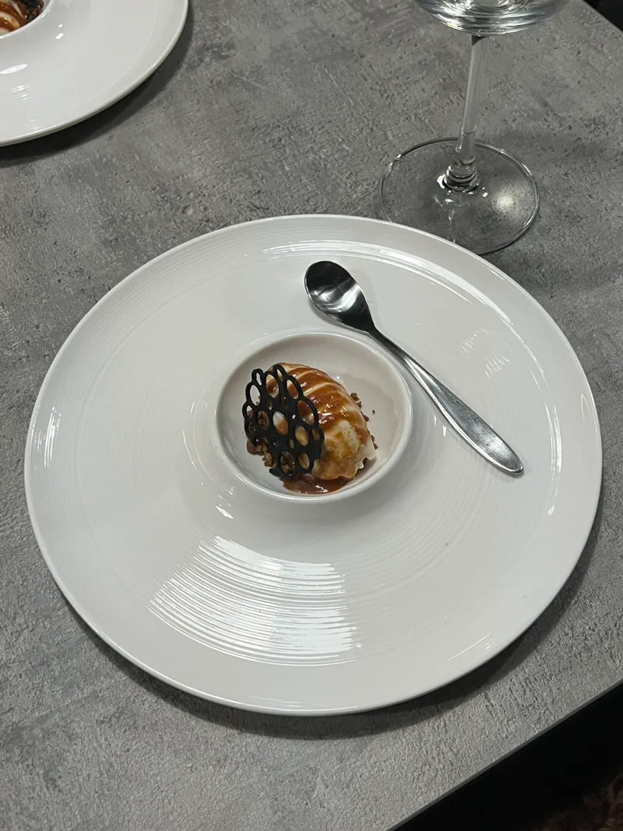 Hado's Earl Grey ice cream dessert
