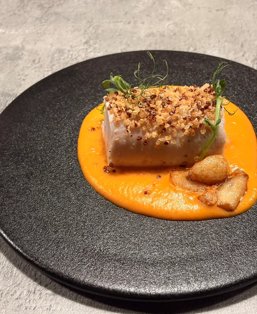 Hado's sous vide chicken breast steak main