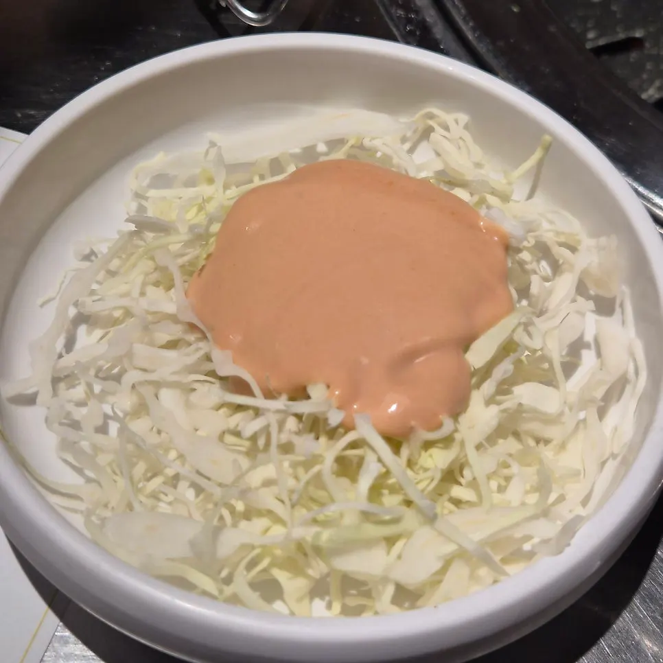 Julienned kimchi side dish