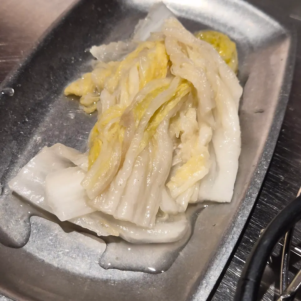 Plate of wrap greens