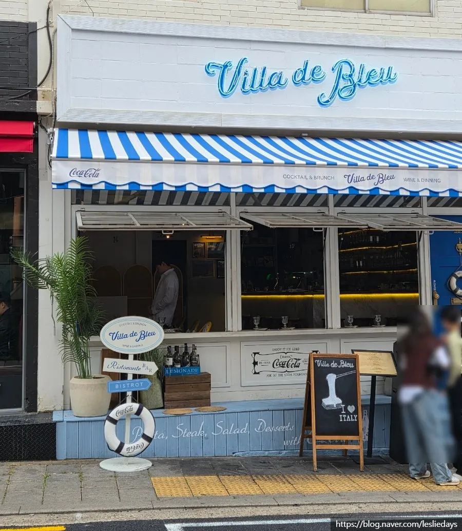 Restaurant visit photo at Villa de Blue in Haebangchon