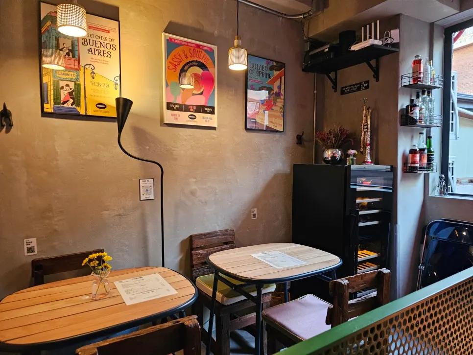 Ground floor seating and interior mood at Sugar Hill