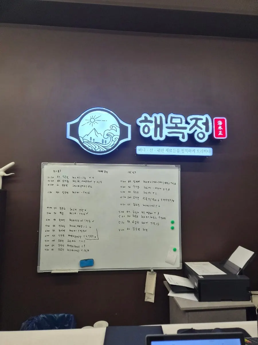 Whiteboard filled with reservation guest names