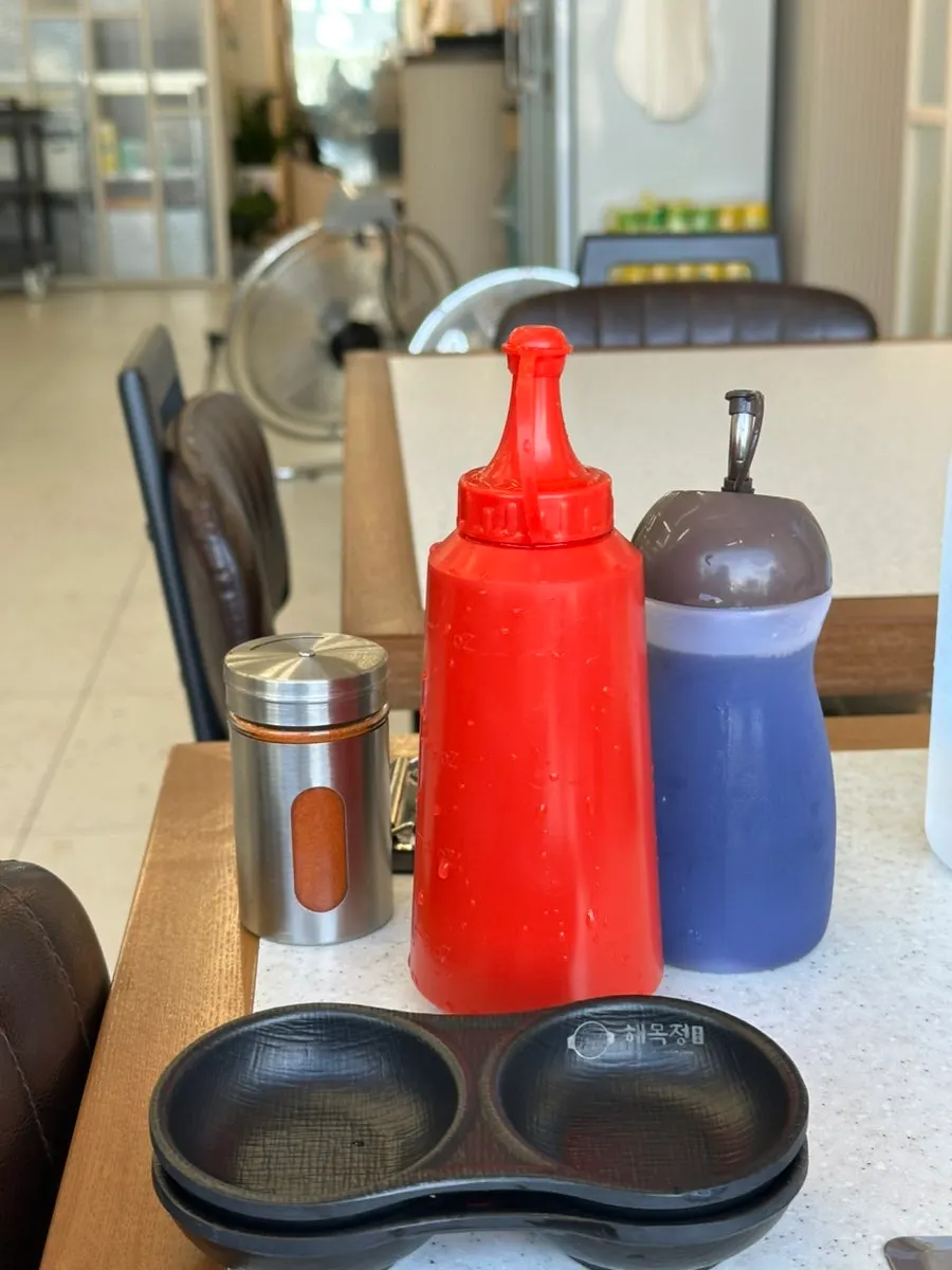 Table set with side dishes