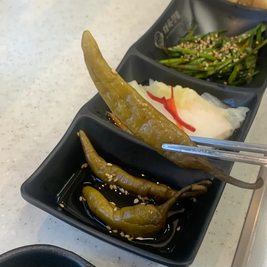 Bowl of refreshing mul kimchi