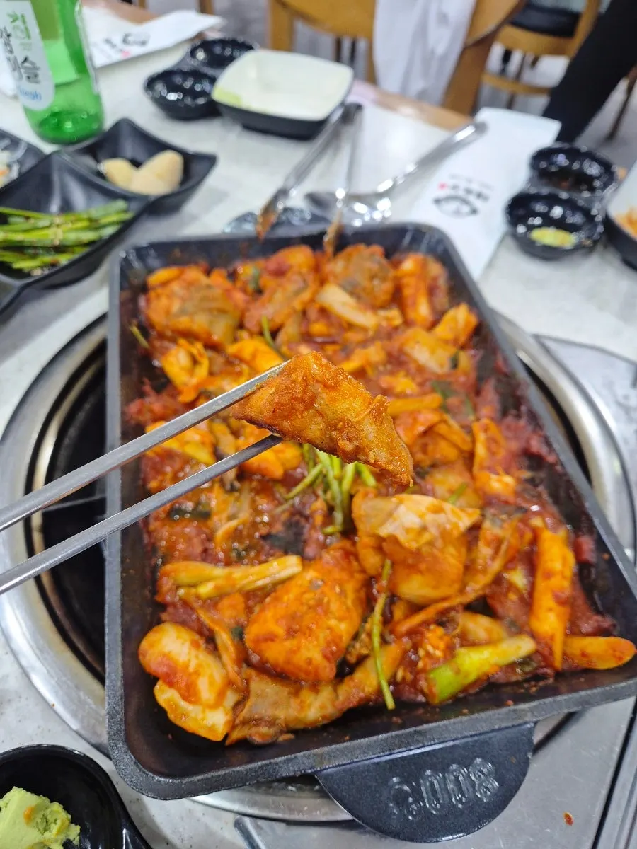 살이 꽉 찬 아귀 알
