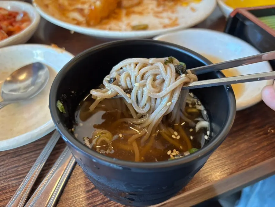 주문한 메뉴 근접 사진