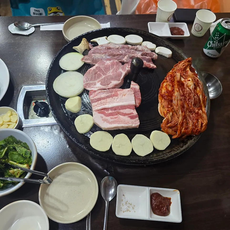 Photo of a varied pork order