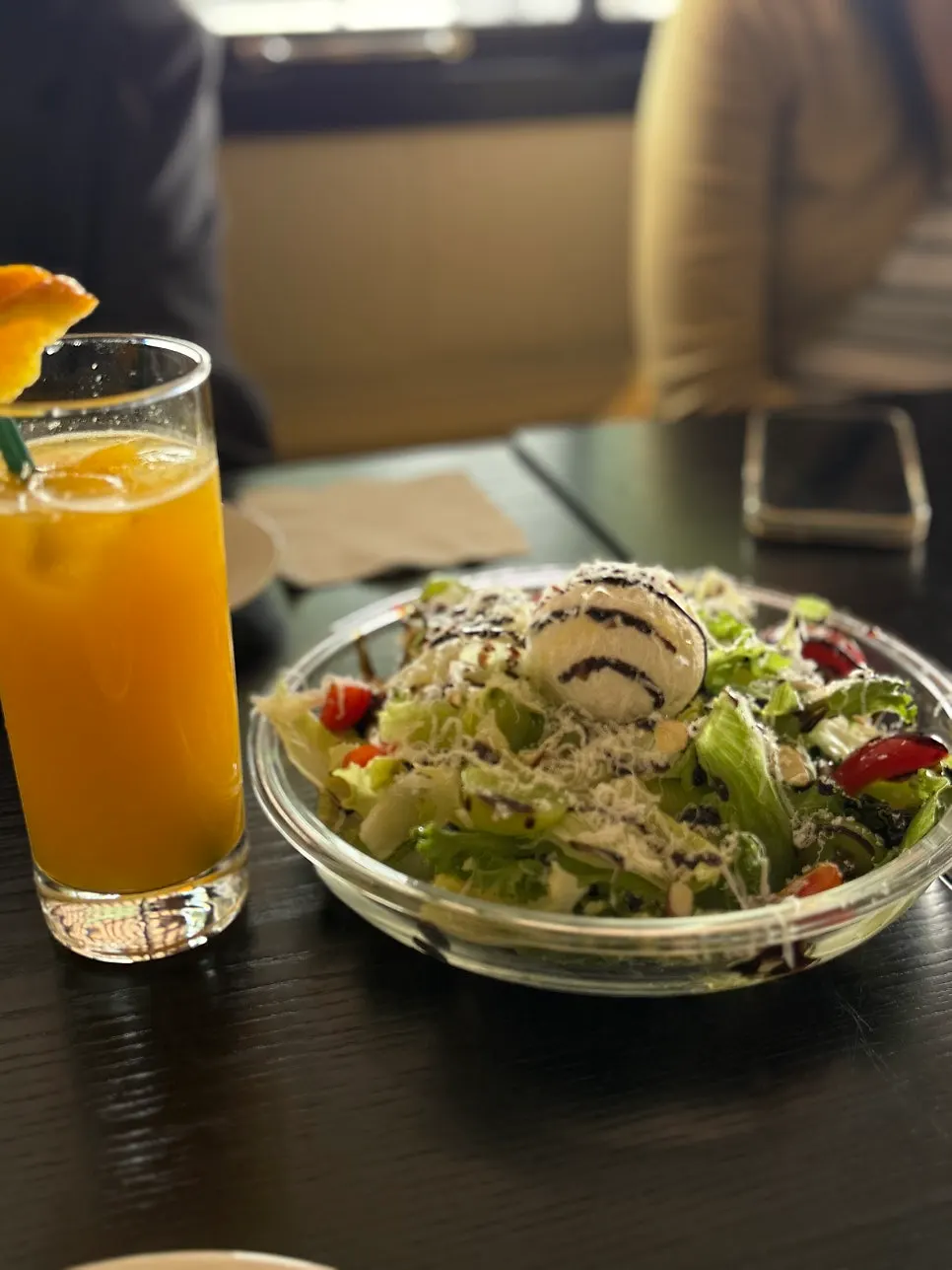 A plate of fresh ricotta salad
