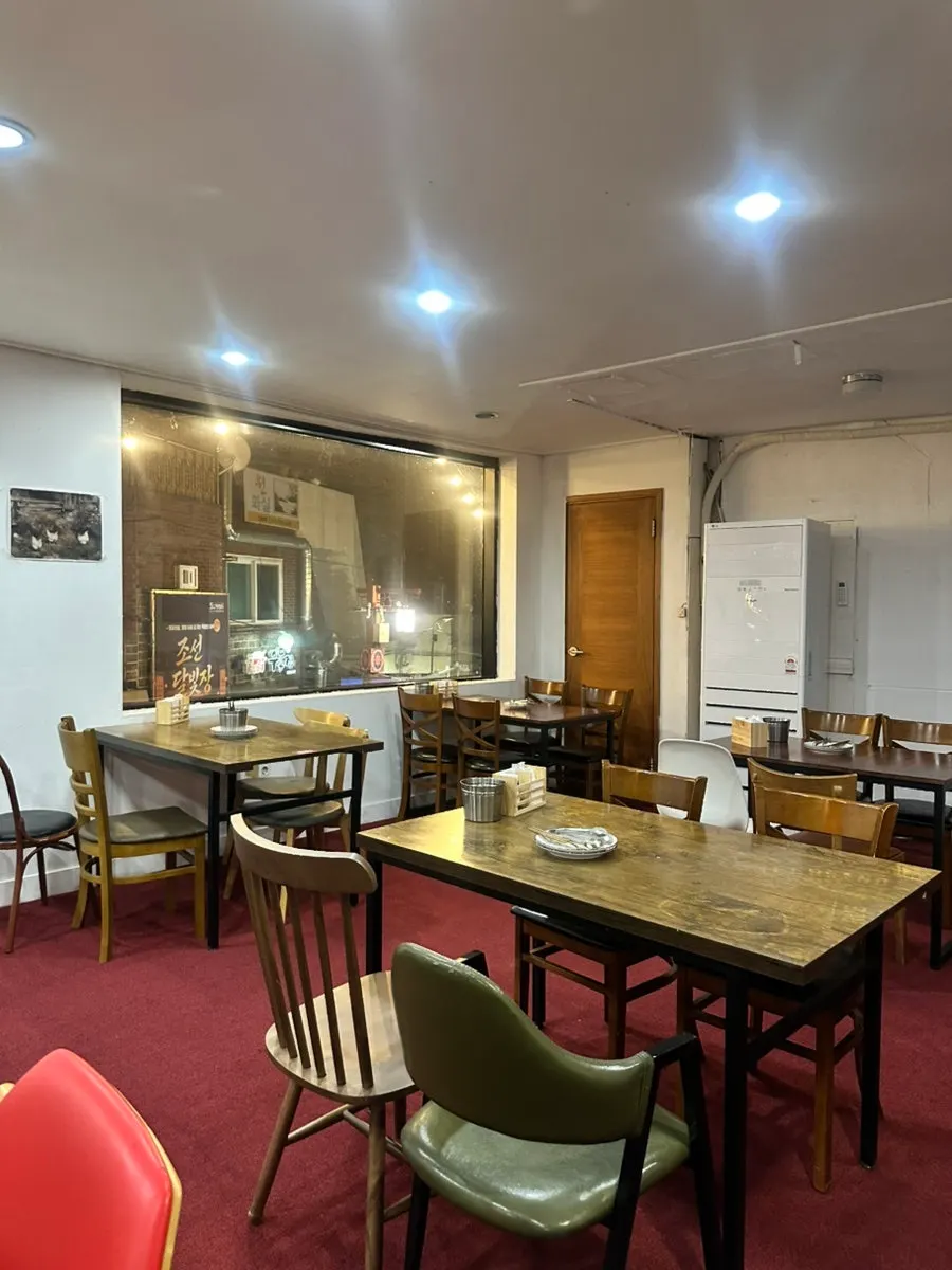 Spacious hall seating on the 2nd floor