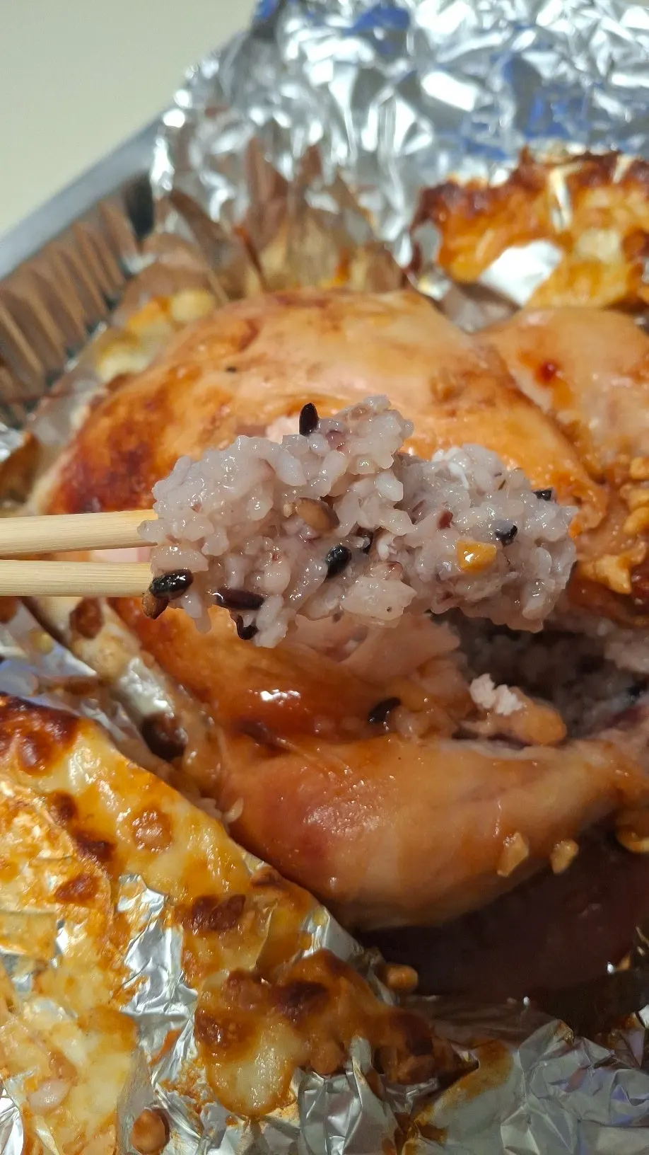 밤과 대추가 들어간 찹쌀밥