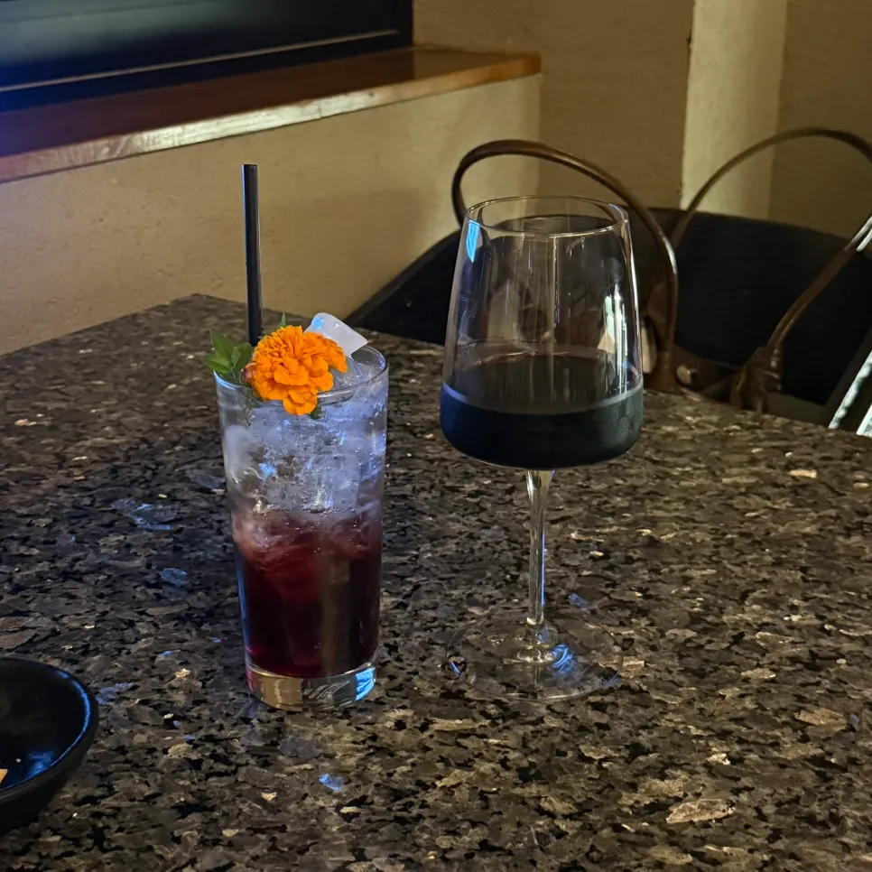 Ryu-eun’s bokbunja highball