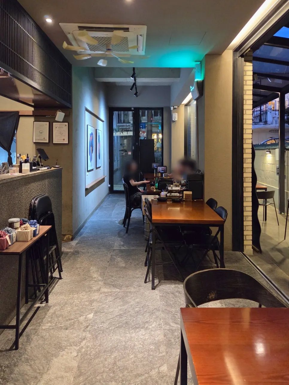 Modern yet vintage interior atmosphere