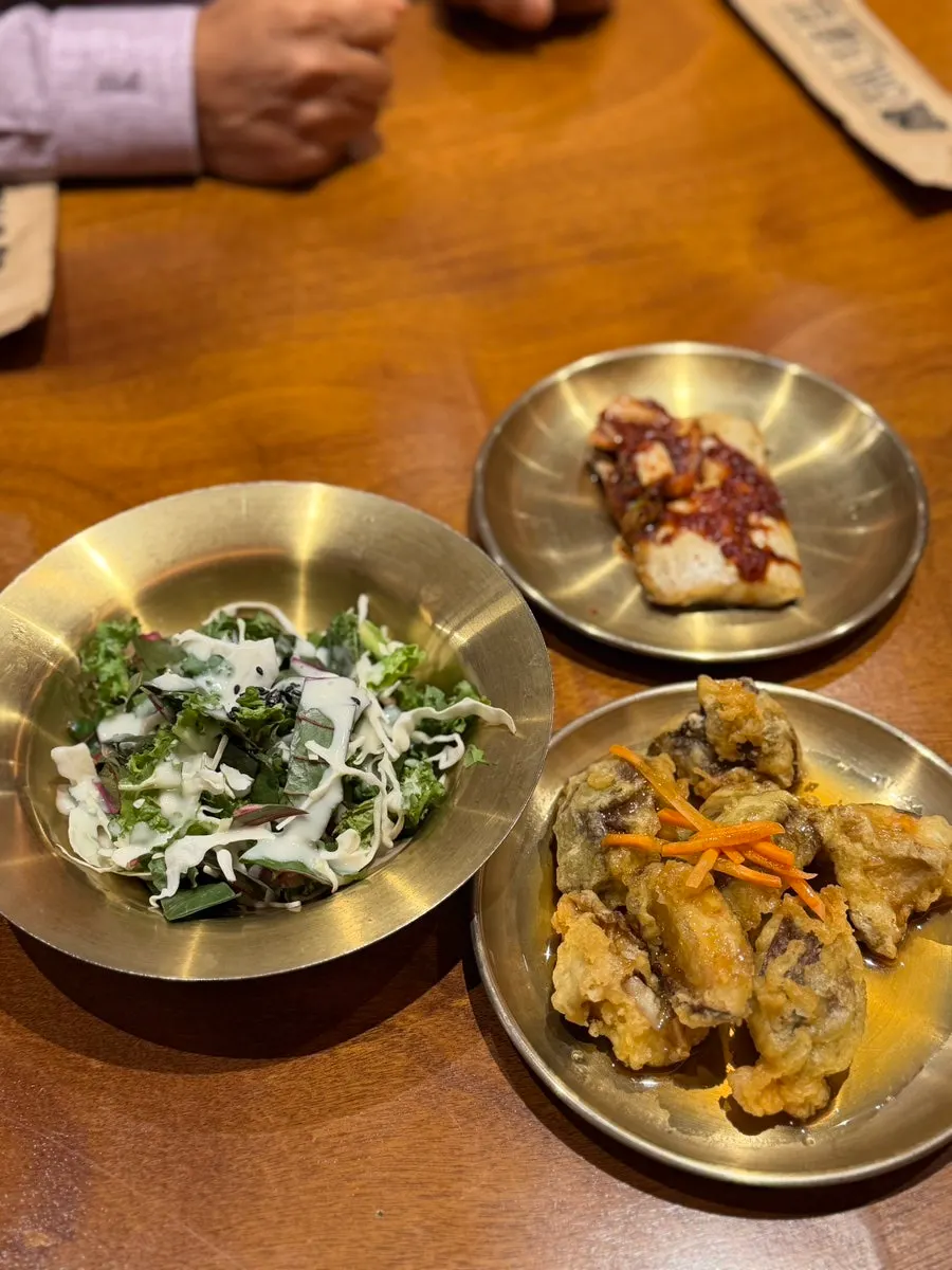Mildly seasoned side dish spread