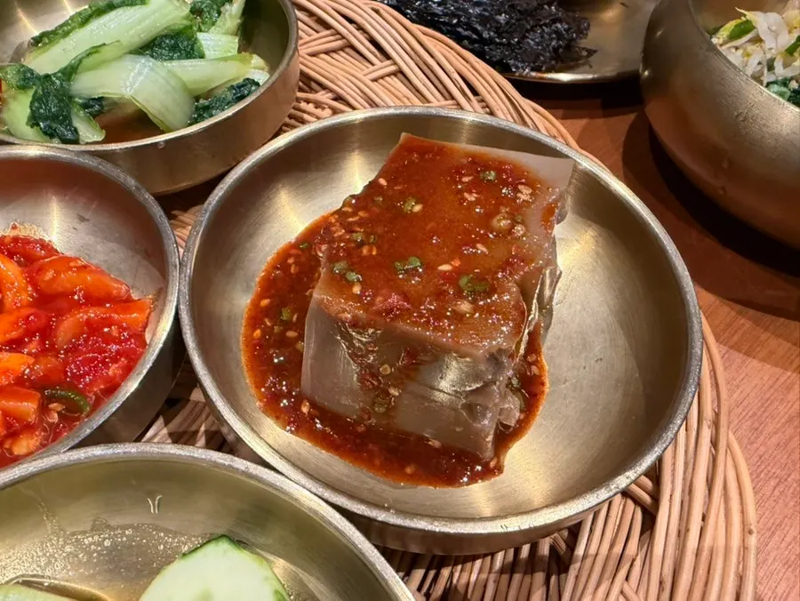 13첩 반상 중 나물 반찬
