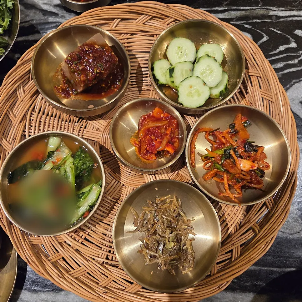 13첩 반상 반찬 접시