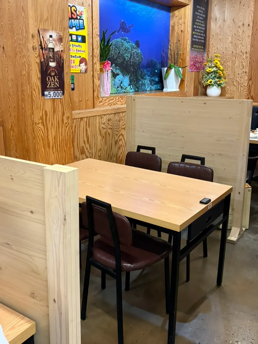 Tables separated by partitions