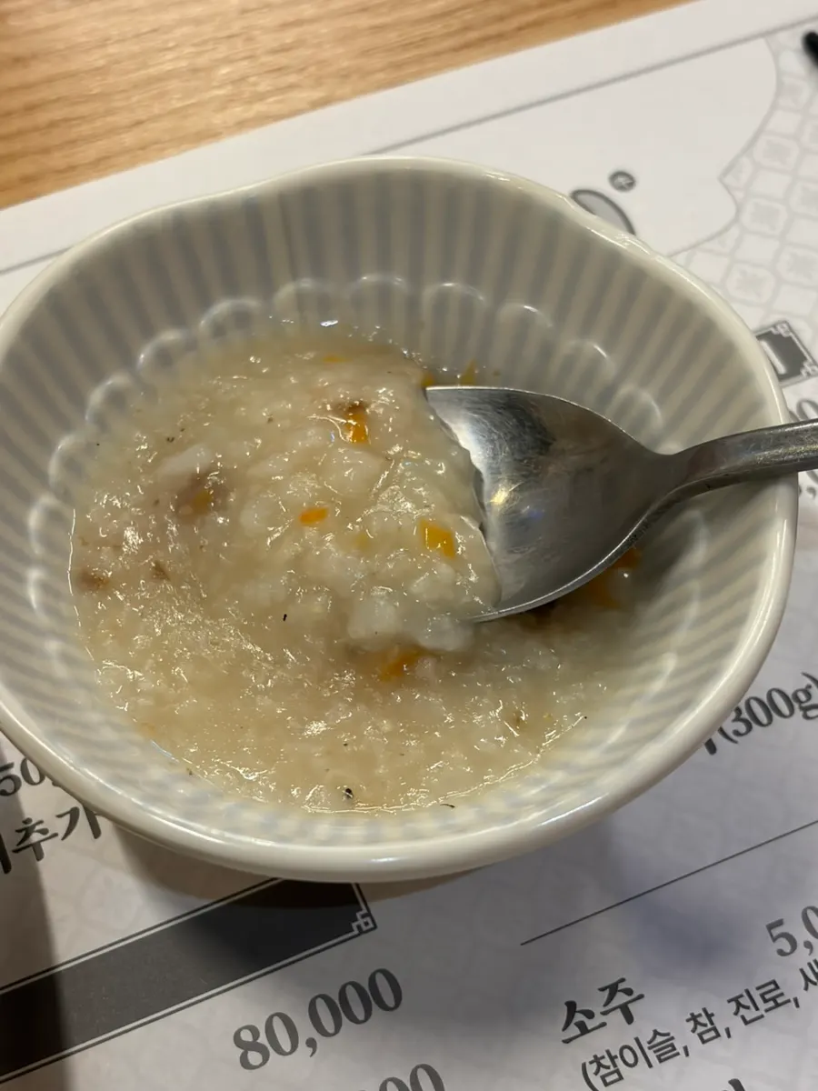 An extra plate of cheonyeop served generously