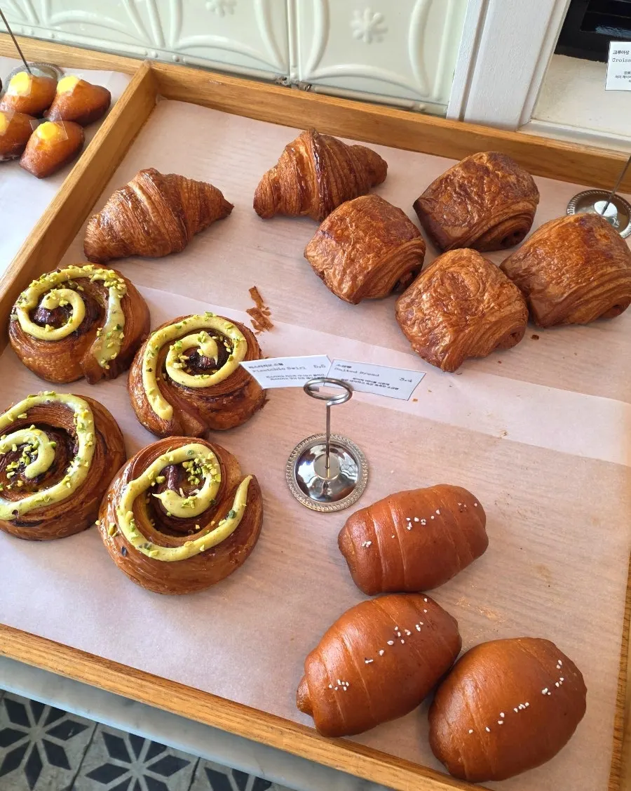 Financiers and canelé on display
