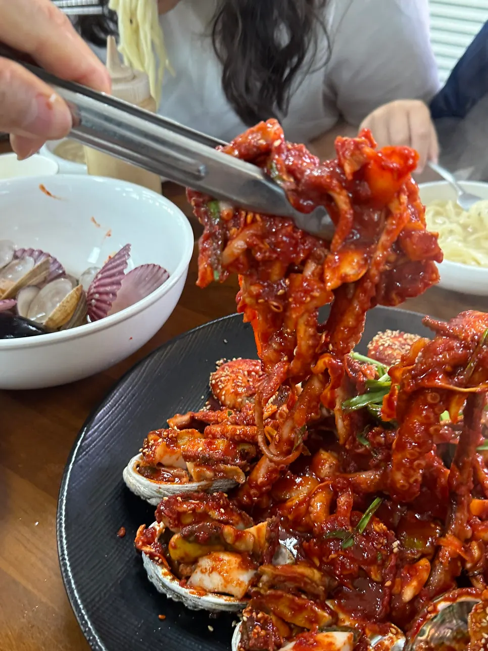 새우와 전복이 들어간 낙지볶음