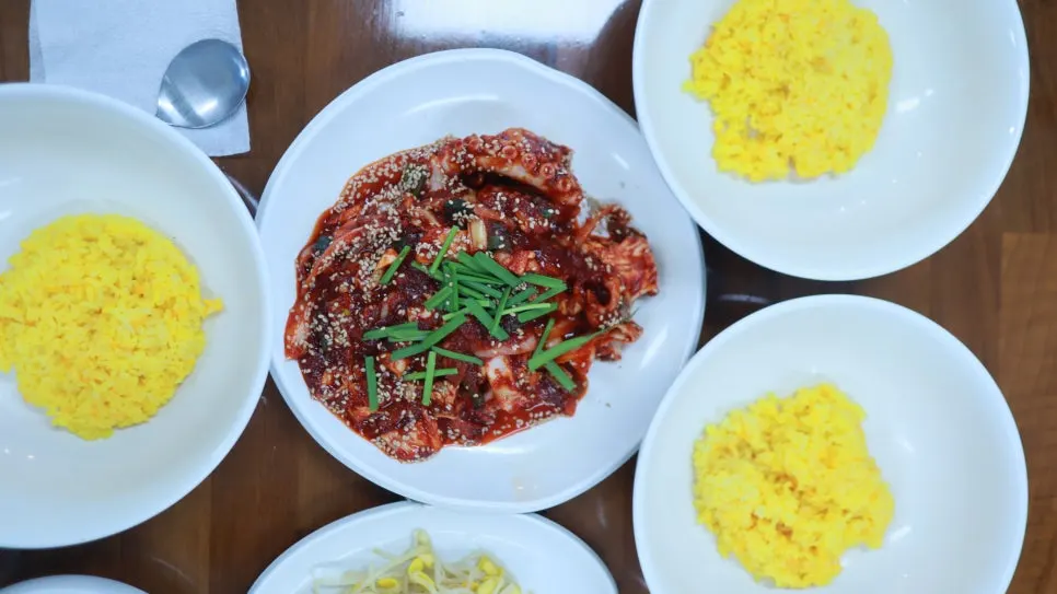 통통한 낙지가 들어간 해상궁 낙지볶음