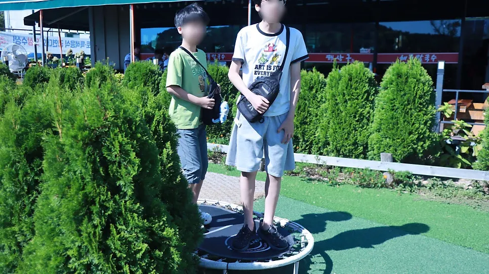 해상궁 야외 정원과 쉬어 가는 자리