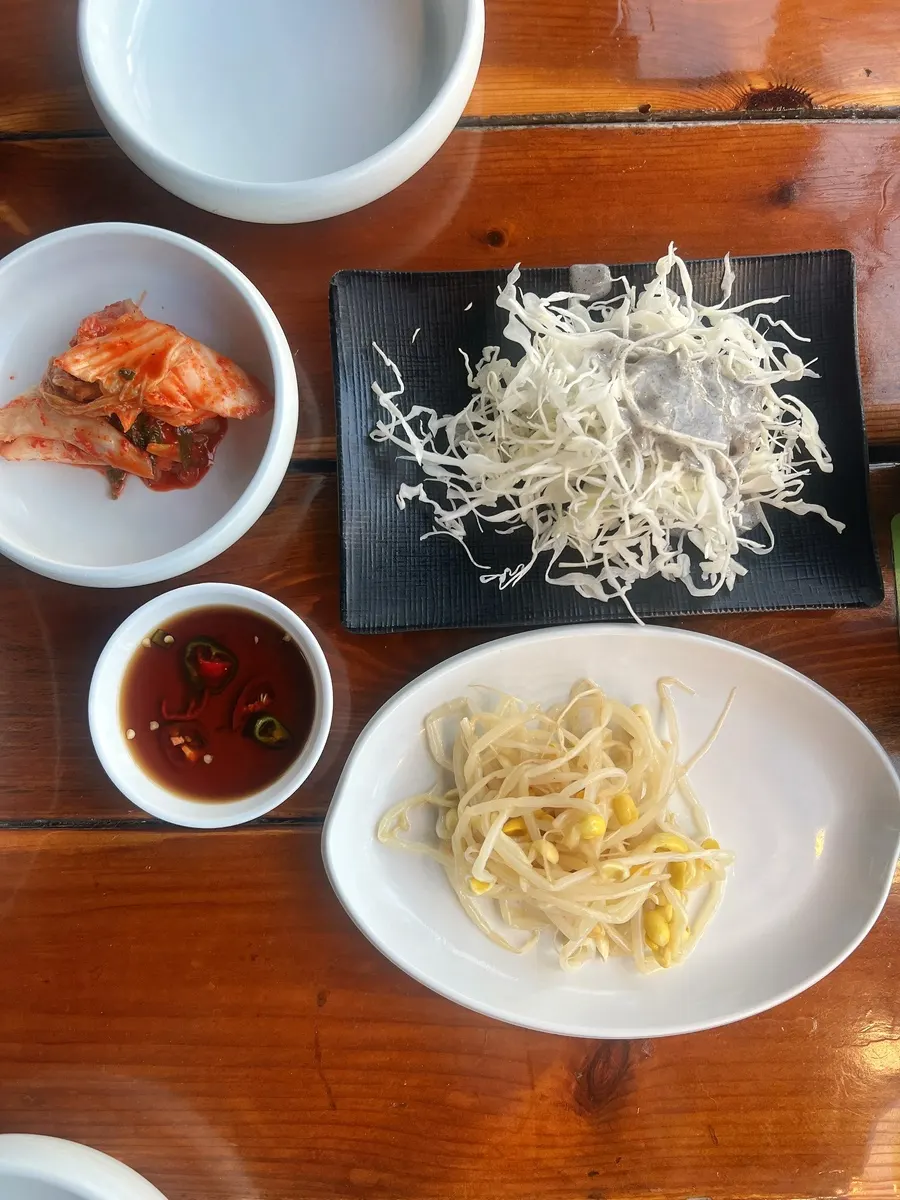 해상궁 한상 2인 세트 메뉴 안내