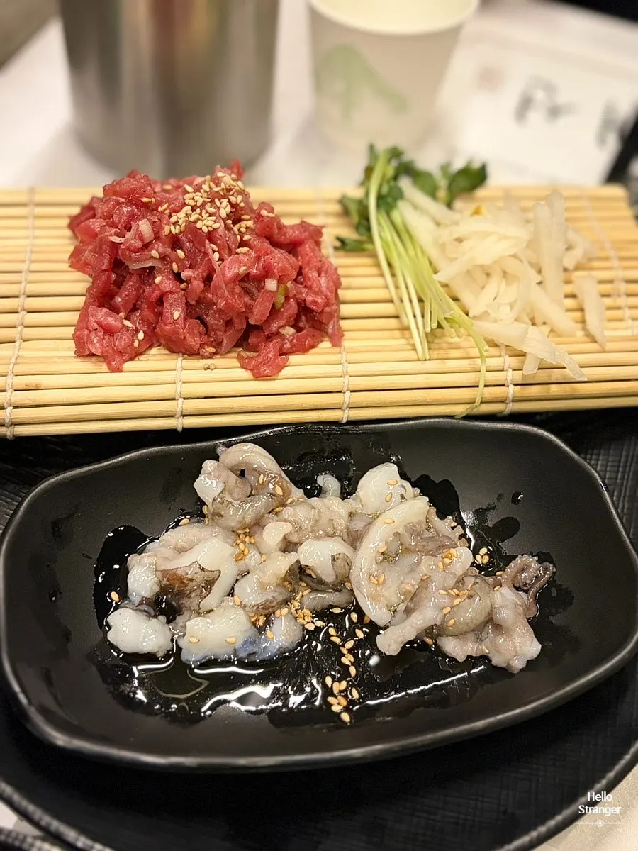 Sanakji dan yukhoe tangtangi yang termasuk dalam kursus