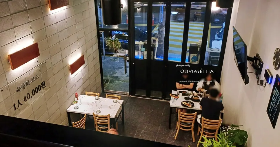 Soju, beer, and other alcohol menu at Haeseon