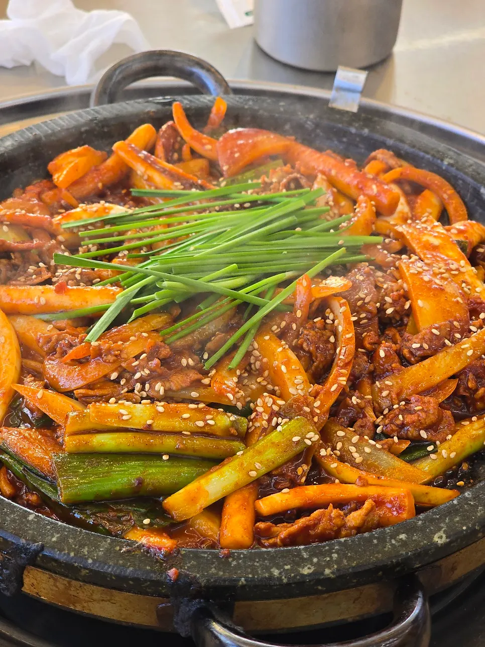반찬이 준비된 해탄 병점점 셀프바