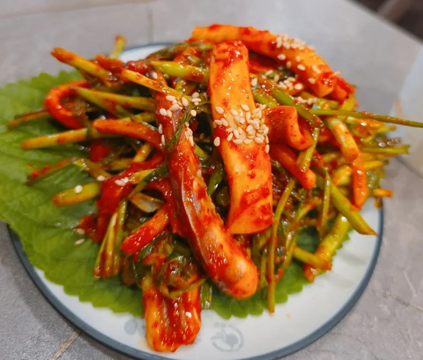 해탄 선릉점 기본 찬 클로즈업