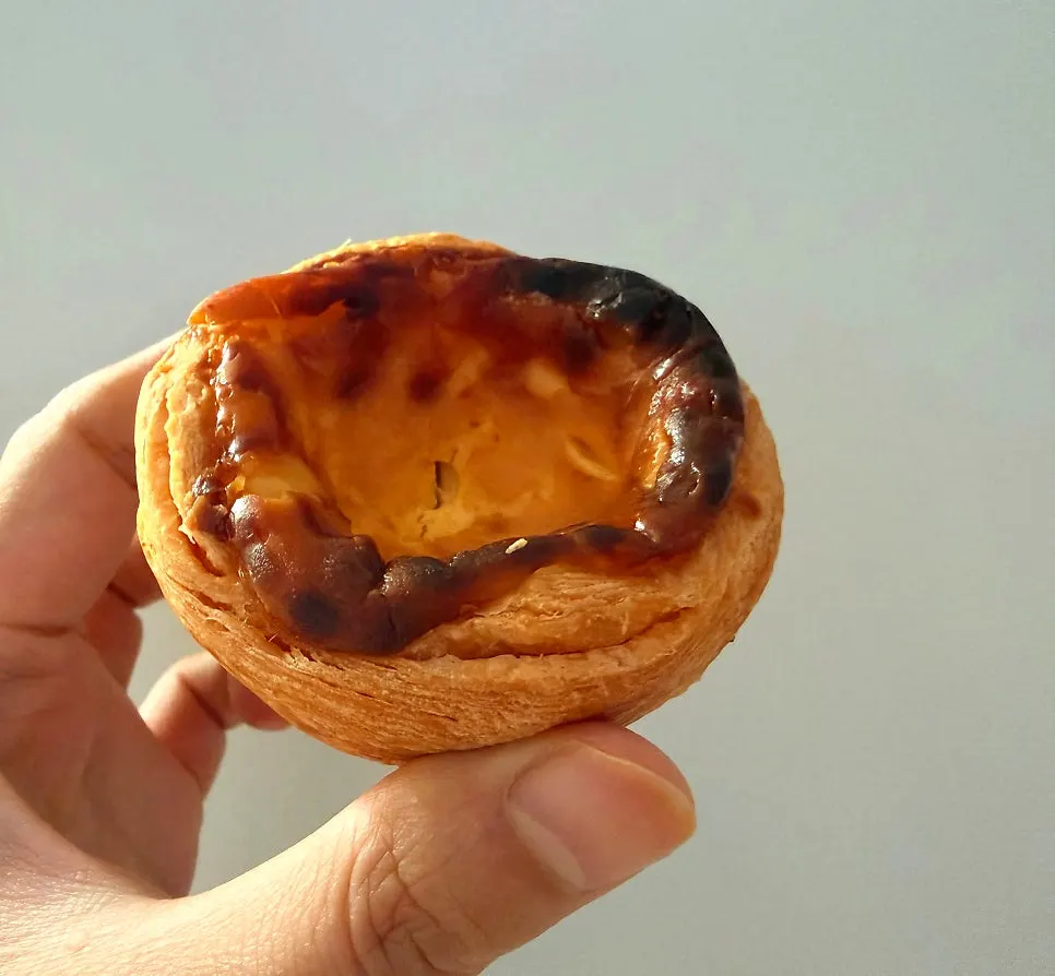 Egg tart from Low & Sweet Bakery