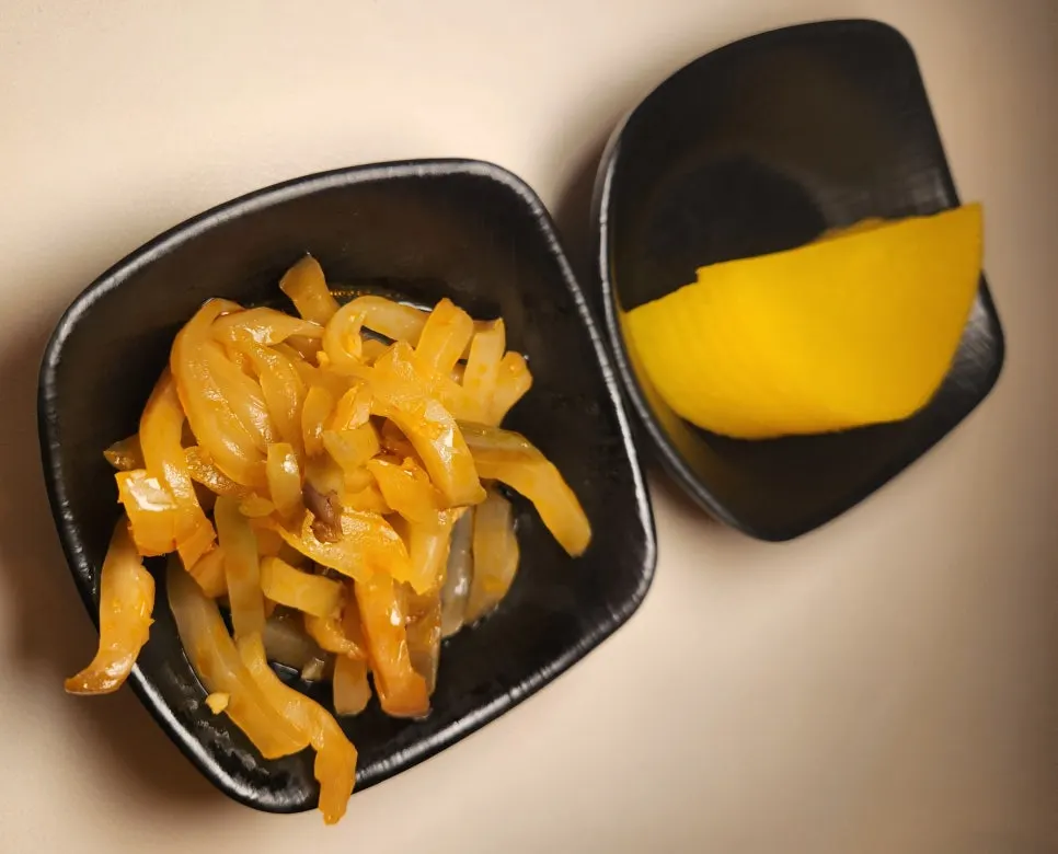중식당 기본 상차림