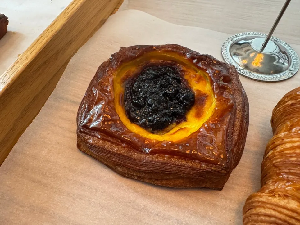 Blueberry Danish and an Americano