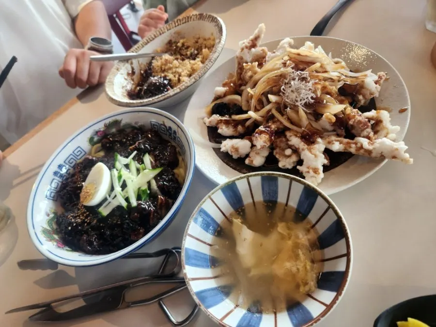 Busan Chinese restaurant visit for a family meal