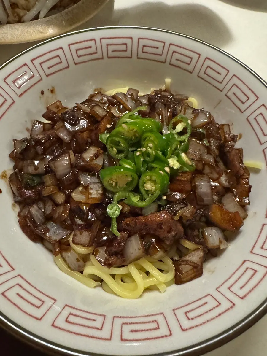 Chinese food spread ordered at Bueokgan Chinese Haeundae Branch