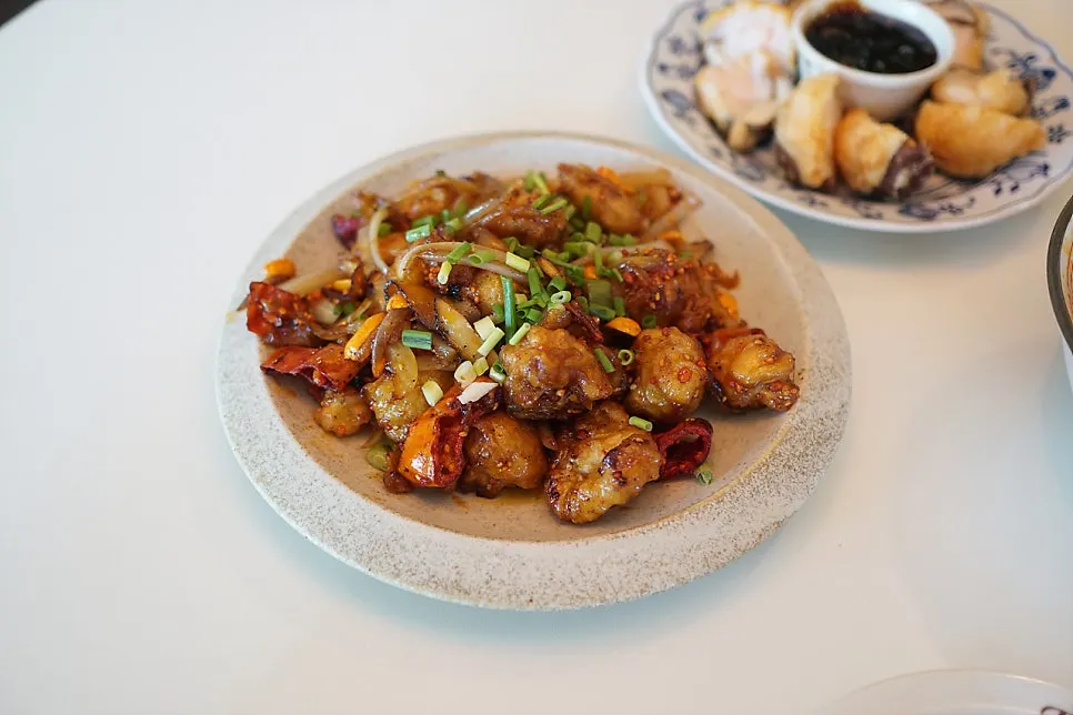 순살 아귀에 깐풍소스를 더한 깐풍아귀