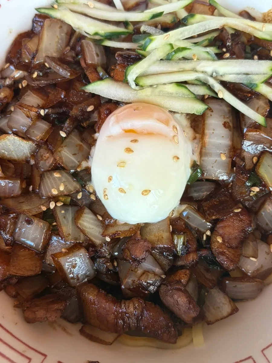 Fried cream shrimp served over cabbage