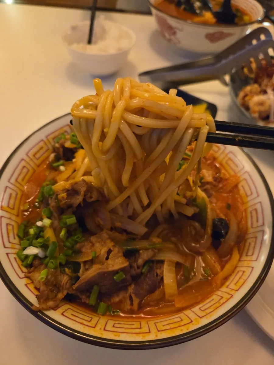 해운대 중식당 실내 분위기
