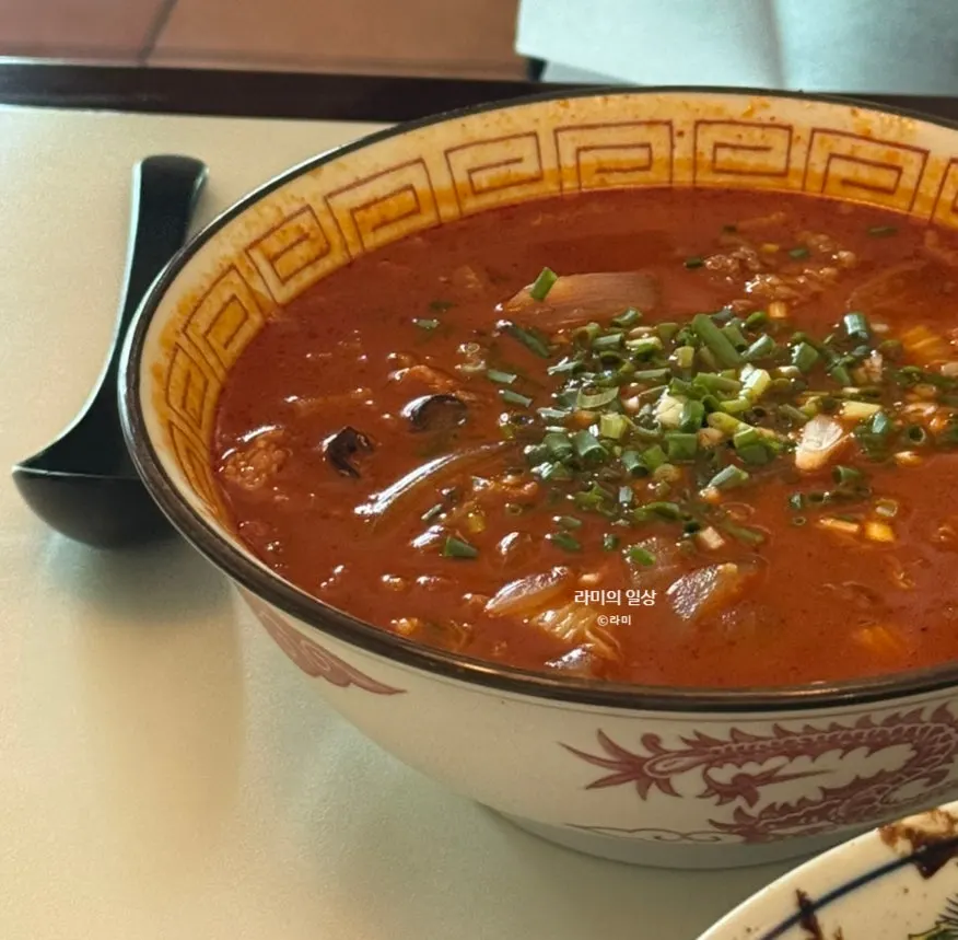 Jjamppong rice, swapped from noodles