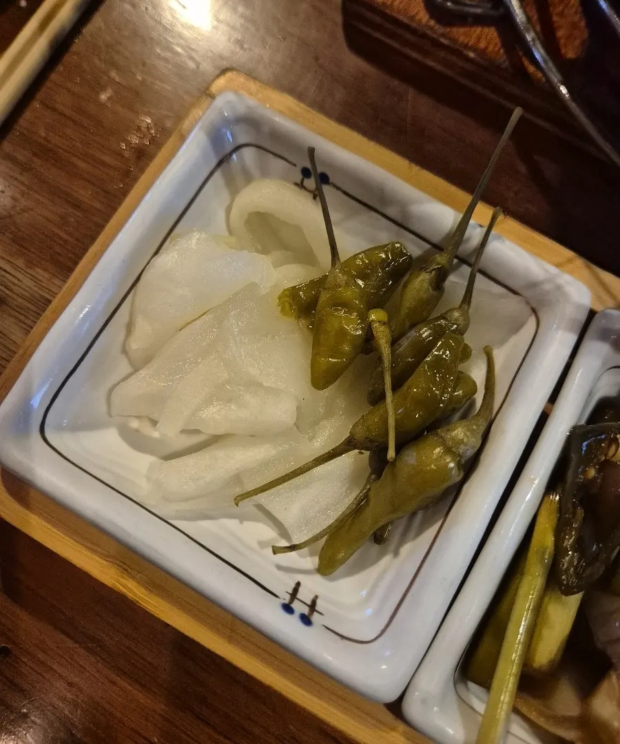 Usiya course side dishes