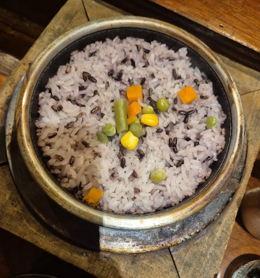 Sukiyaki eaten with egg