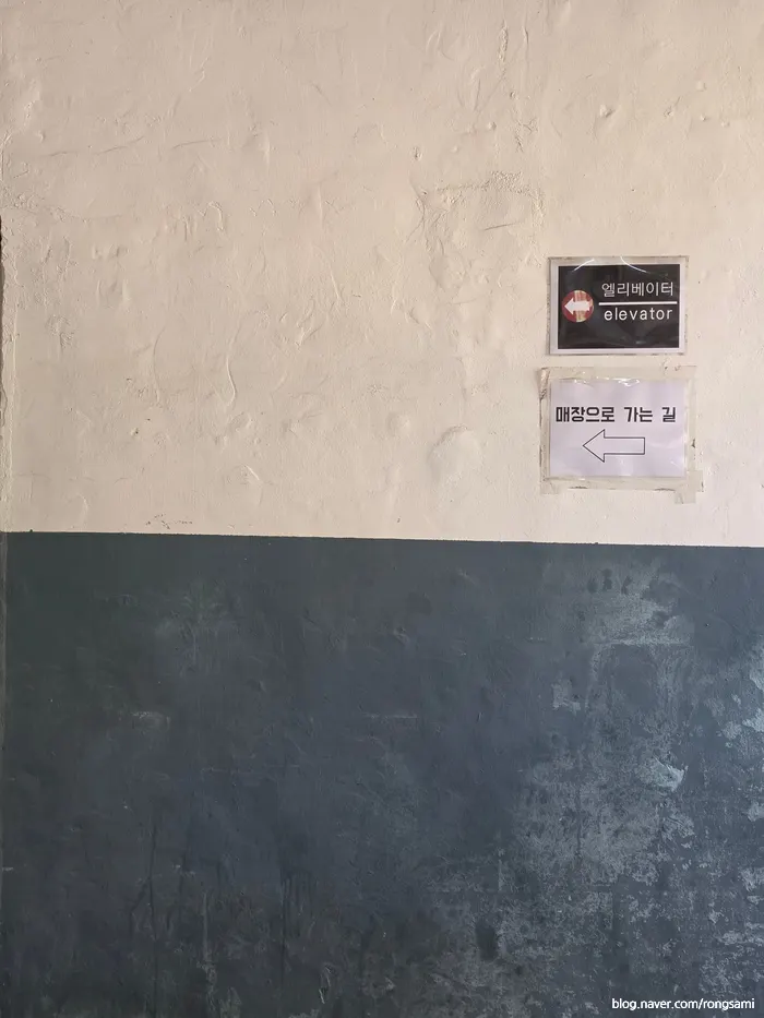 Parking space in front of the store entrance