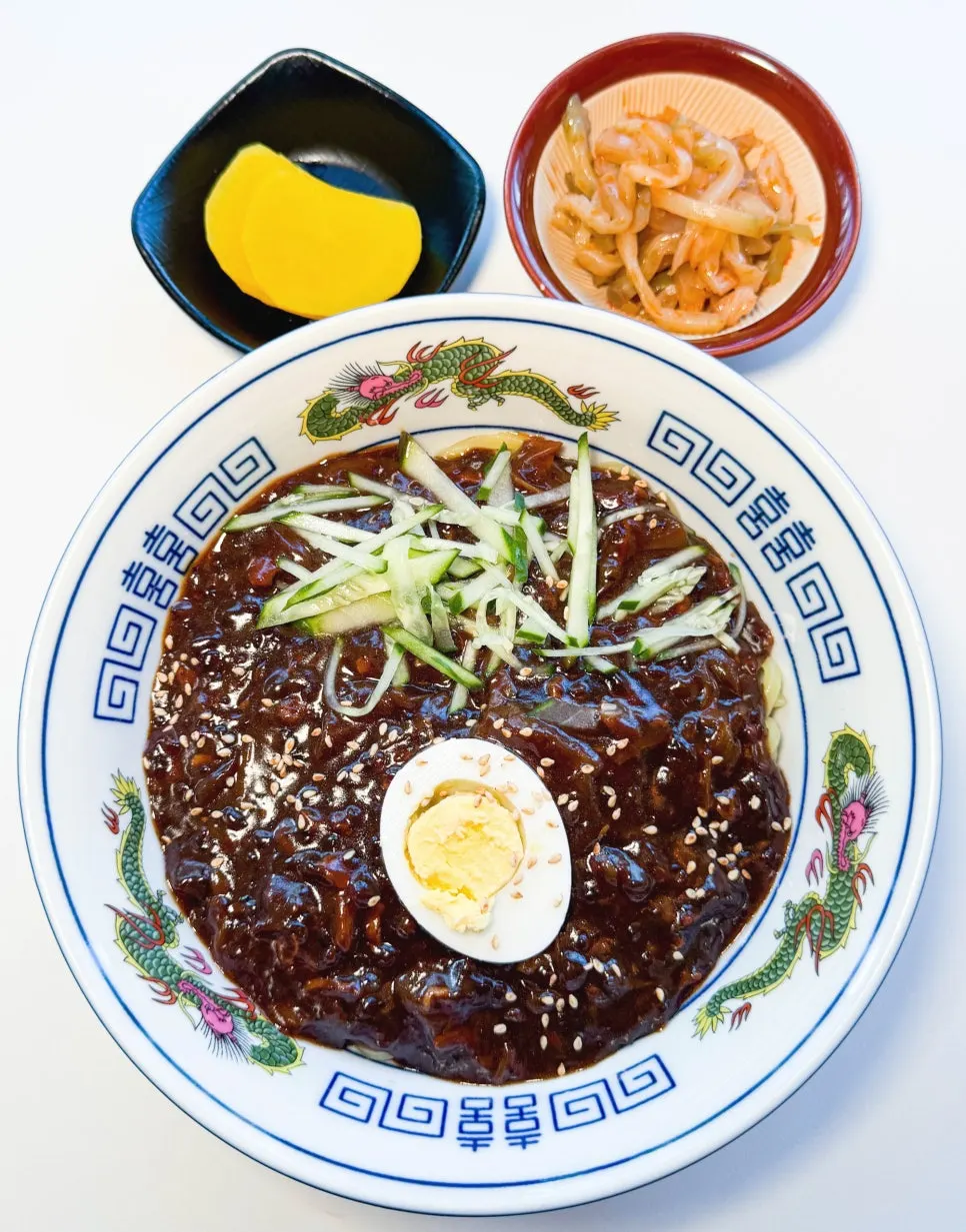 Bueokgan jjajangmyeon with thick-cut pork