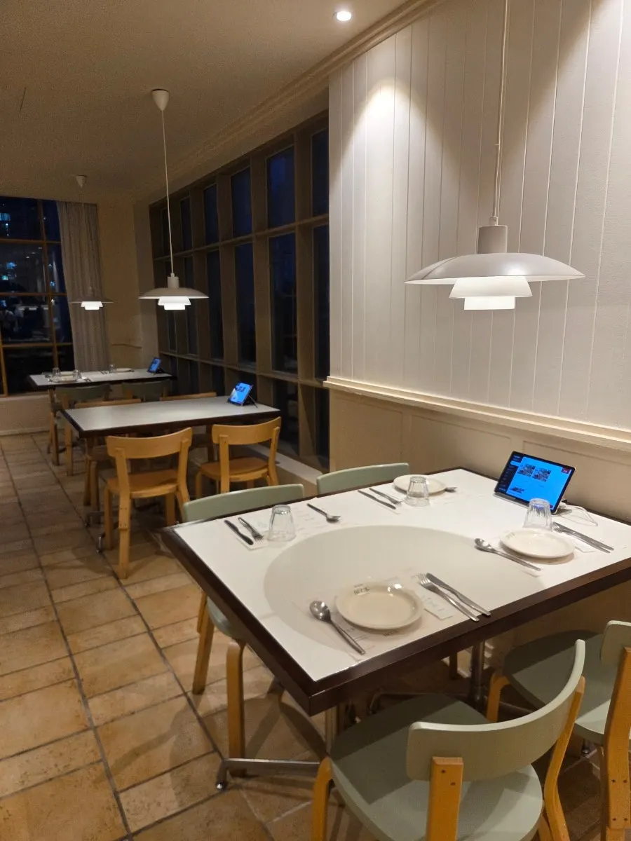Group table good for gatherings